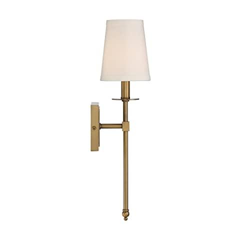 Savoy House Savoy House 9-302-1-322 Monroe 1-Light Sconce in Warm Brass