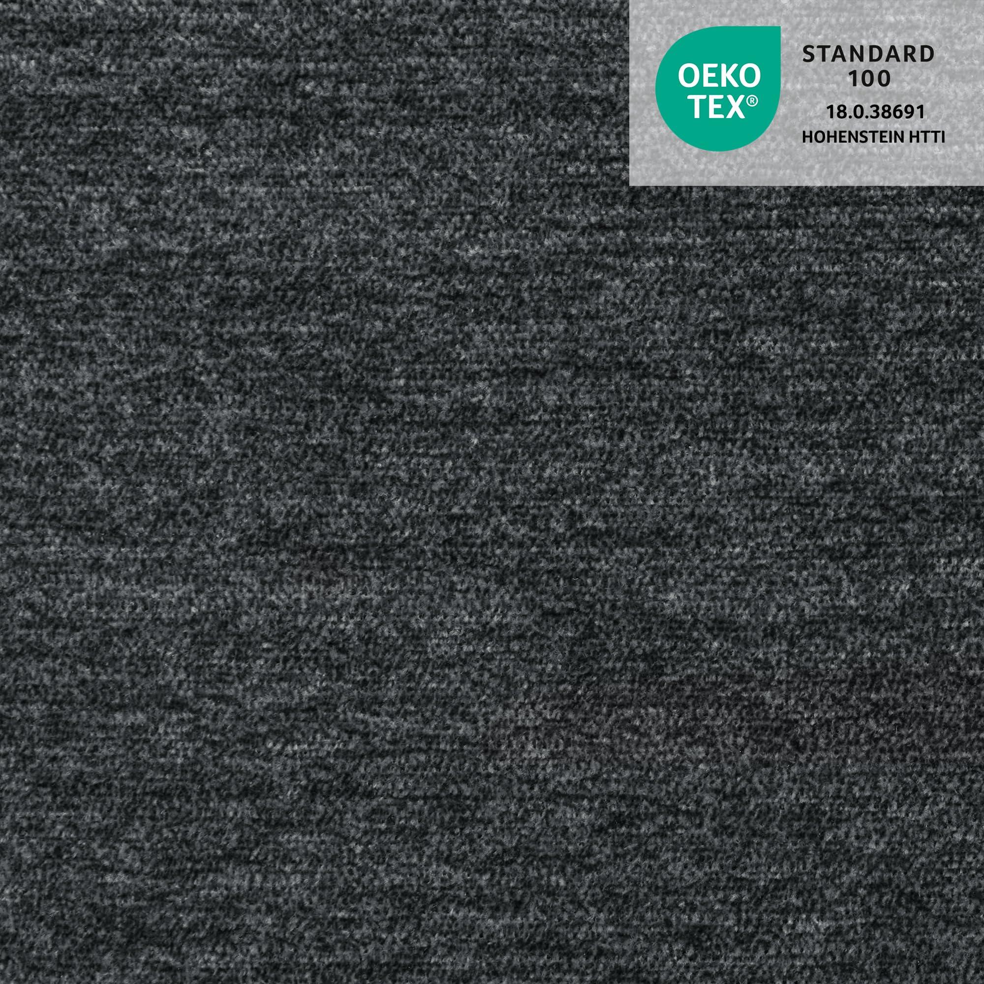 MCombo MCombo 60.2" Wall Hugger Power Reclining Loveseat Sofa with Adjustable Headrest, RV Recliner Loveseat with USB and Type C Charge Ports for Small Spaces 6924 (Dark Grey)