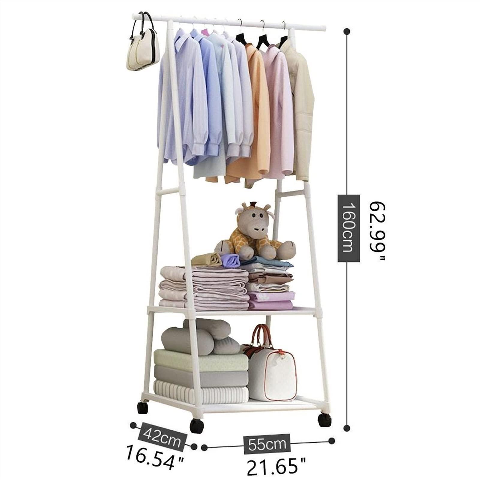 HomeLoft Basics HomeLoft Basics Coat Rack Coat Rack Freestanding Coat Rack Floor Hanger Storage Rack Easy To Assemble Wardrobe Home Multifunctional Coat Rack for Hats Scarves Clothes Coat Hanger Standing