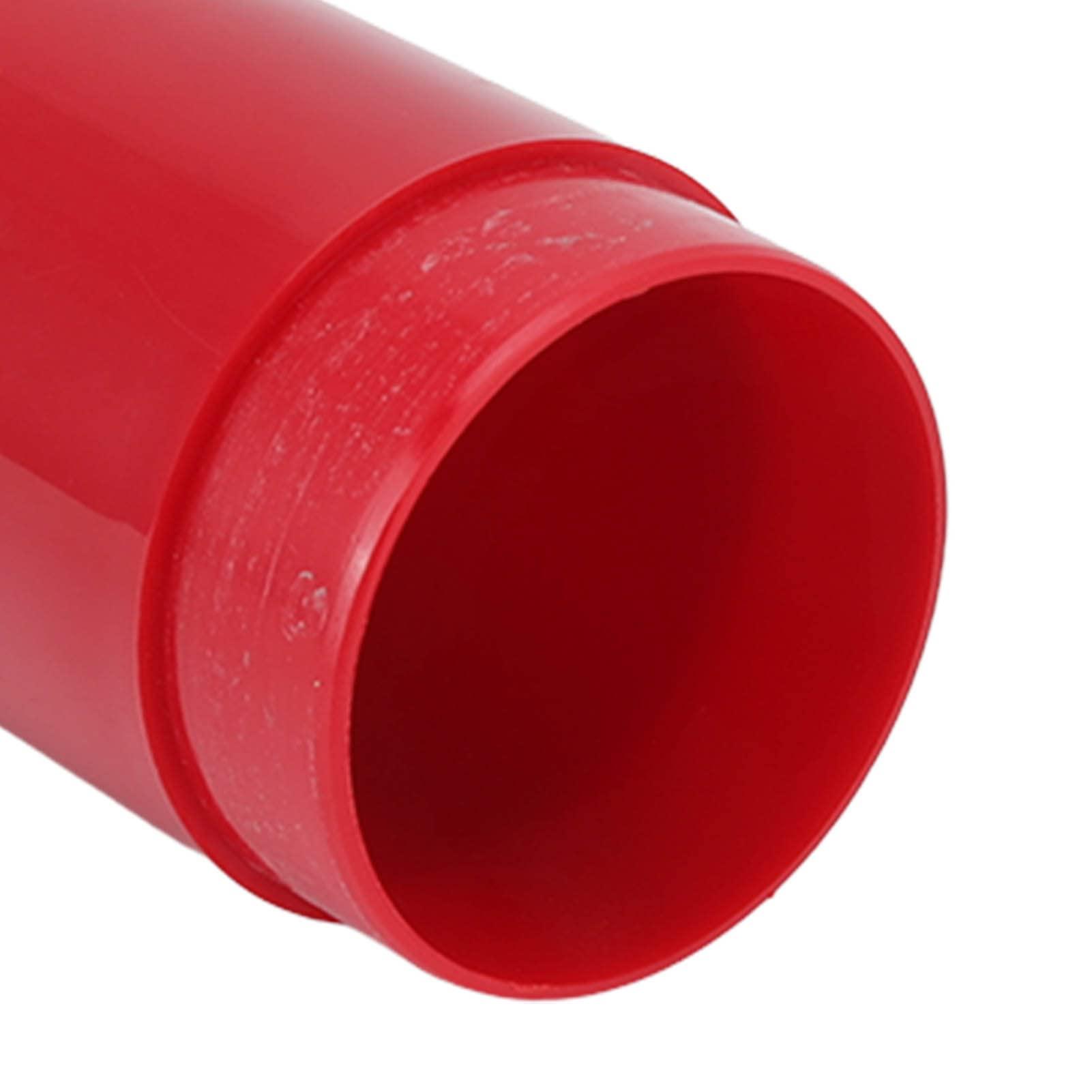 Pssopp Stash Jar,Moistureresistant Smell Proof Container Small Round Plastic Container for Travel (Red)