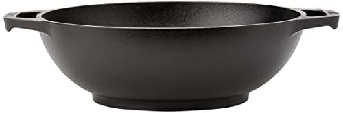 Lodge Lodge Manufacturing Company L9MW Mini Wok Cast Iron, 9", Black