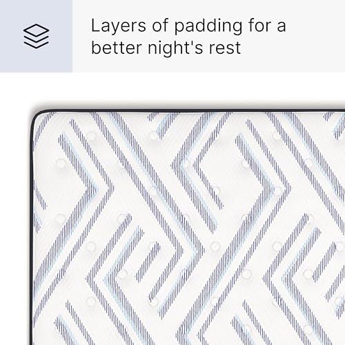 Signature Design by Ashley Signature Design by Ashley Full Size Stack 12 Inch Hybrid Medium Plush Cooling Gel Infused Memory Foam Mattress for Pressure Relief