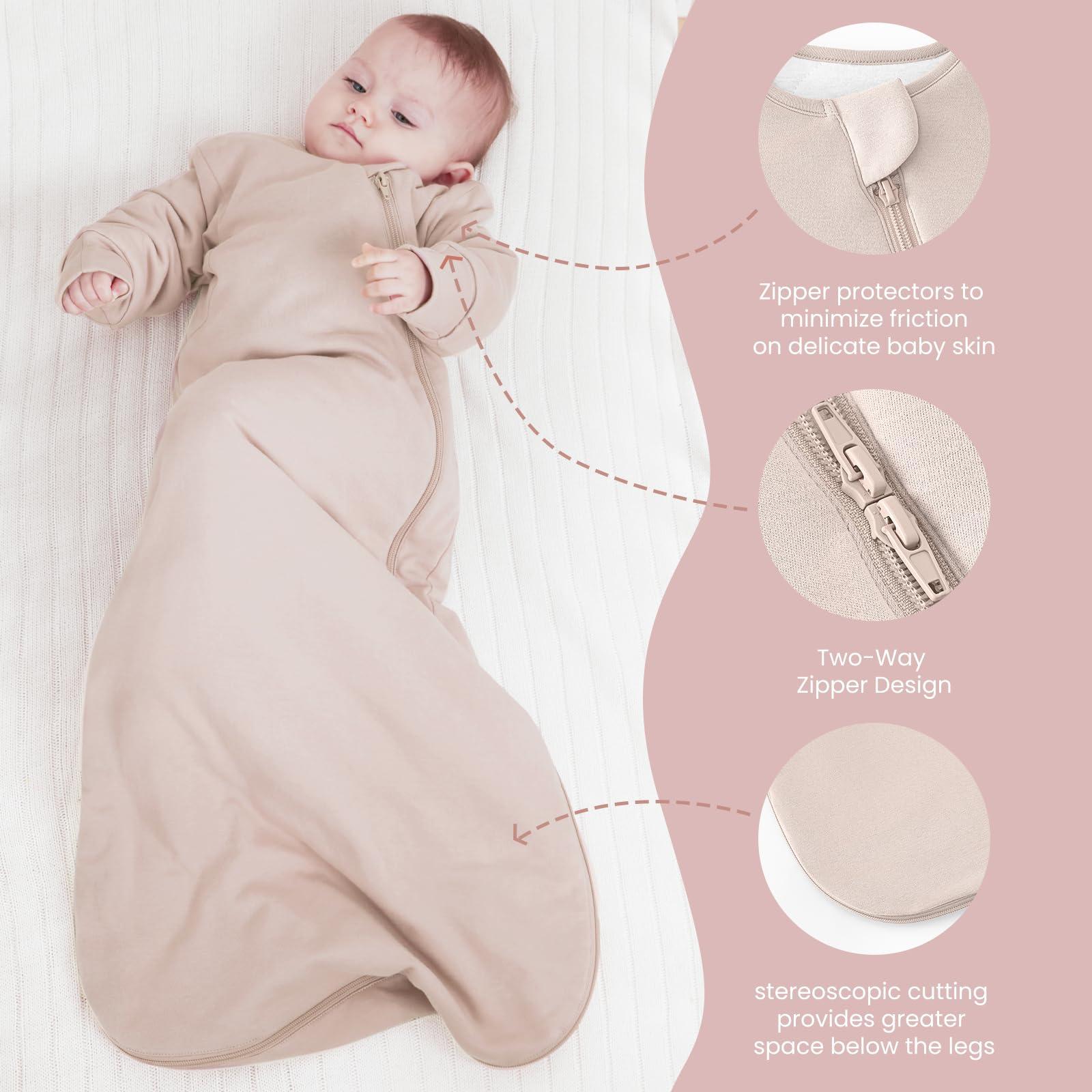 kaiya baby kaiya baby Unisex Sleeping Bag for Babies and Toddlers 3.5 Tog Sleep Sack 18-36Months, Long Sleeve Sleep Sack, Wearable Blanket Baby,One Piece with Sleeves,Gifts for Baby