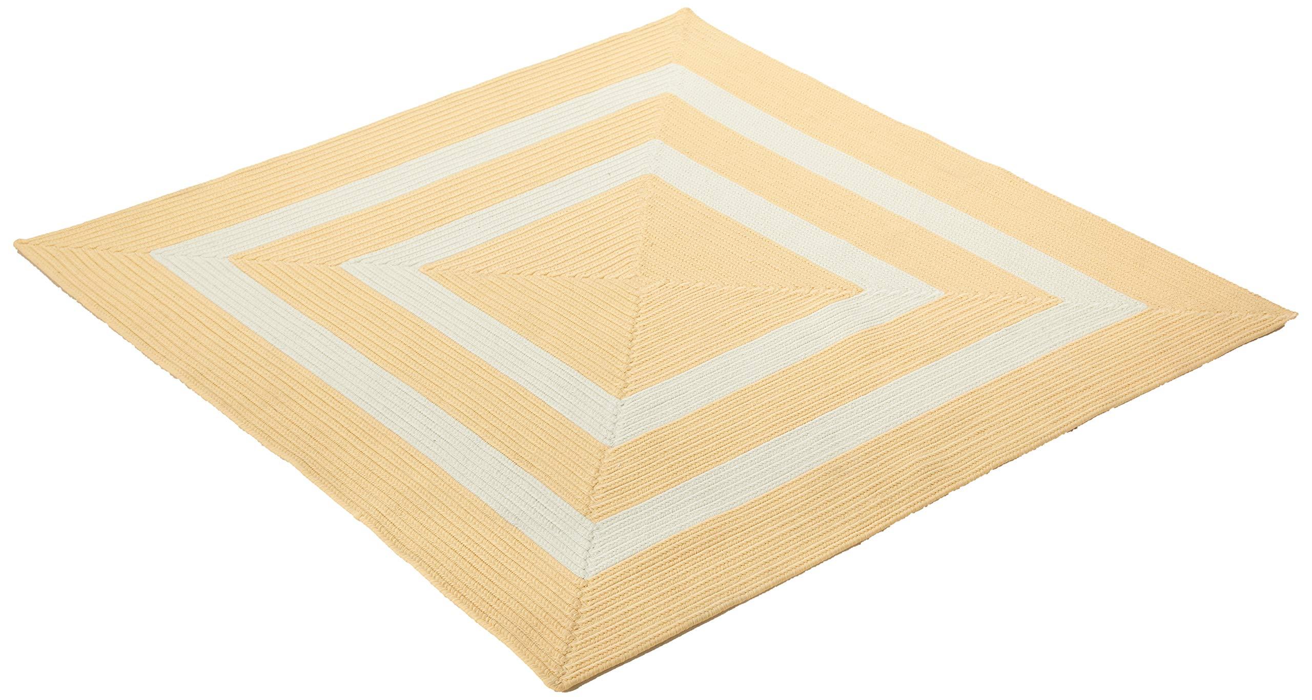 Colonial Mills La Playa Rugs, 12' x 12' Square, Sun Yellow