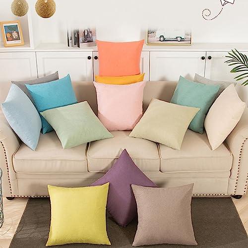 ZTGL ZTGL Lumbar Support Pillow Back Support Pillow Chair Pillow Desk Chair Back Cushion, for Chair Car Office Chair Seat Back Pain Back Rest,J,45x45x13cm(4PCS)