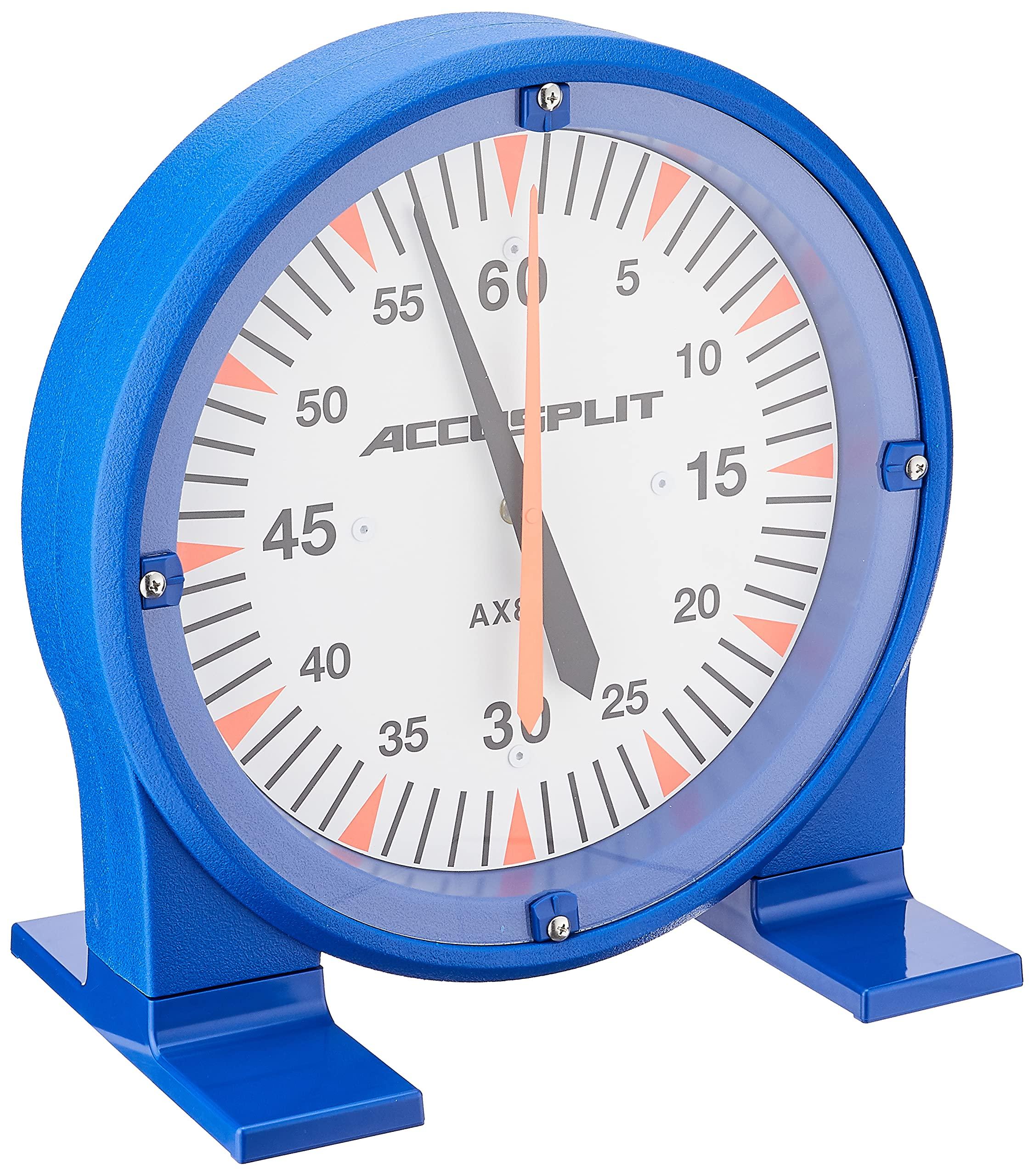 ACCUSPLIT ACCUSPLIT AX850 Lane Timer/Pace Clock, Blue, 15-Inch