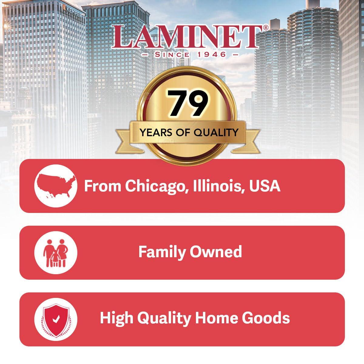 LAMINET LAMINET Premium Heavy Duty Table Leaf Storage Bag water , scratch resistant. Extra Thick waterproof exterior heavy duty flannel backing. Store Your Table Leaves safely. Holds Leaves up to 26" wide.