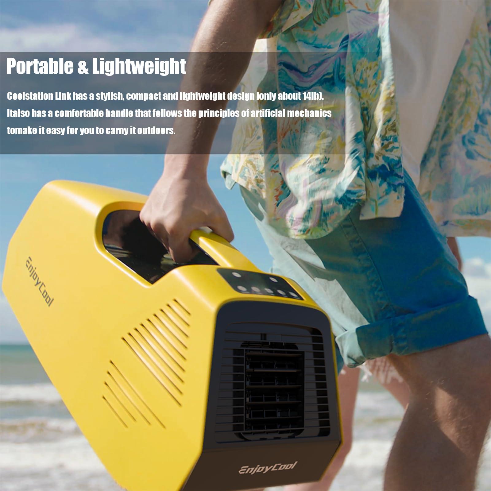 Soveign tent air conditioner for camping portable air conditioners no windows needed Camping Tent Air Conditioner portable air conditioners 2380 BTU Outdoor Air Conditioner Simple and easy to use