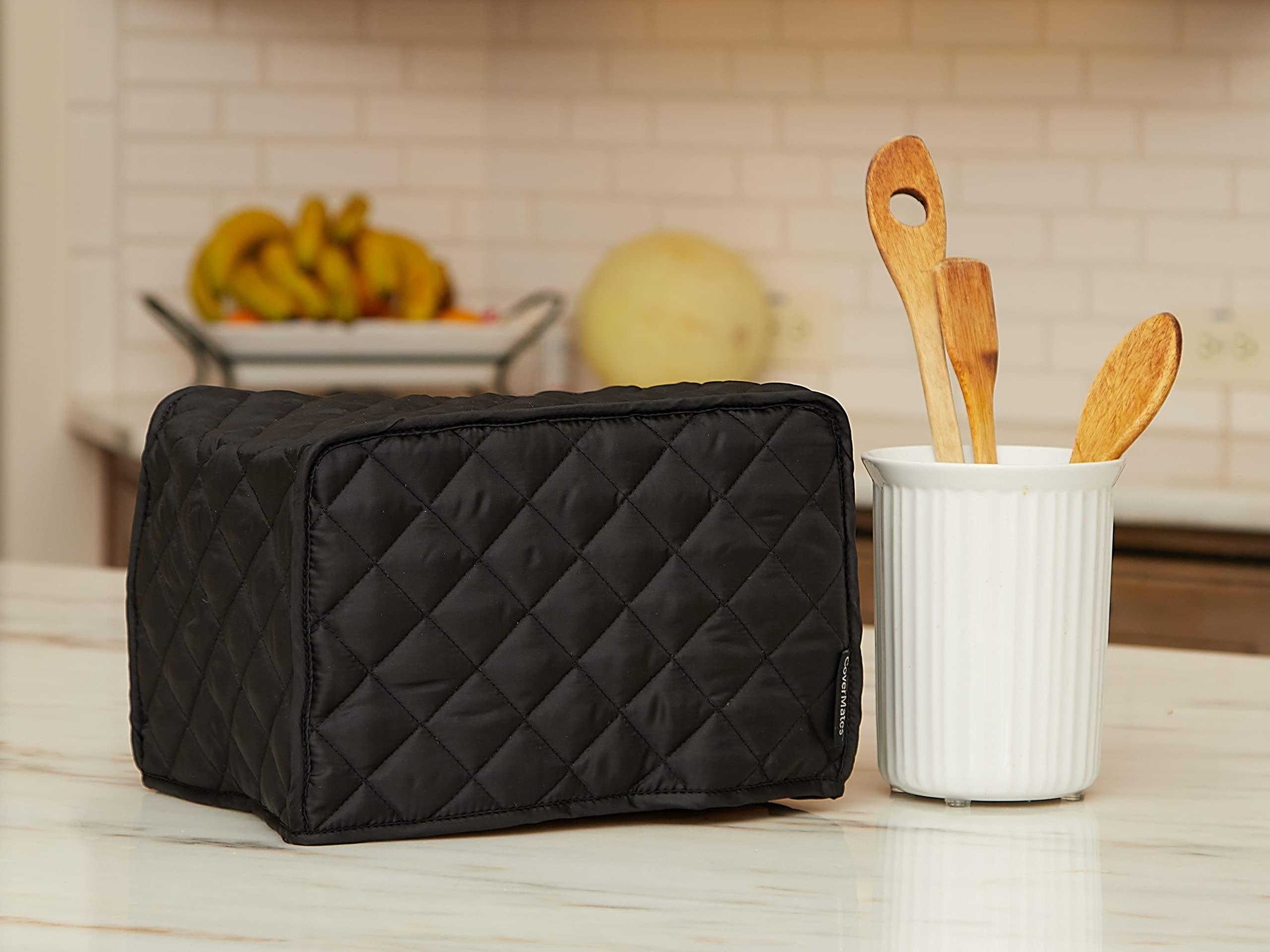 Covermates Covermates Keepsakes  Slow Cooker Cover  Dust Protection - Stain Resistant - Washable  Appliance Cover, Black