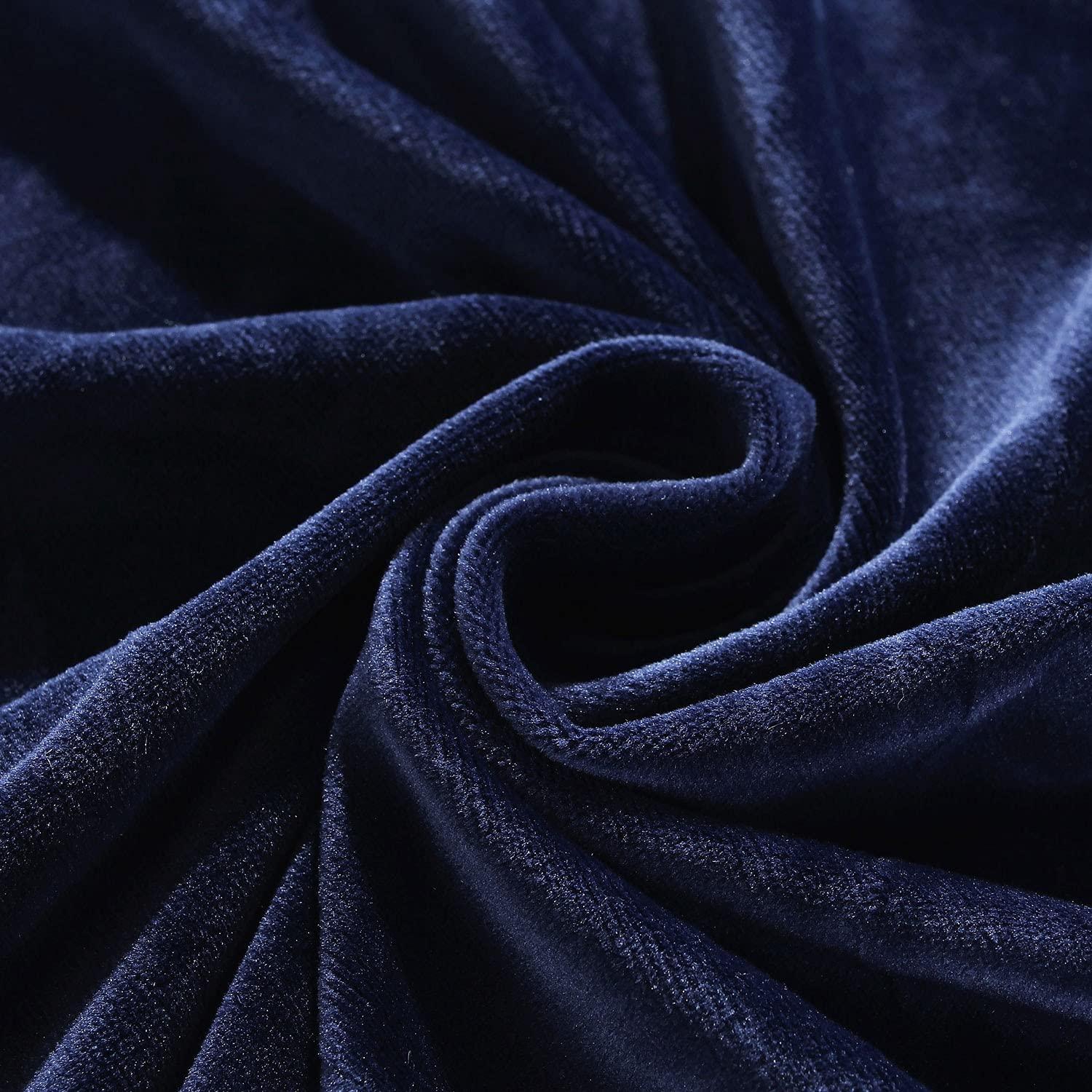 ZFHNYJWKL Stretch Sofa Slipcover L Shape Sofa Covers for Sectional Sofa Set,Couch Covers Chaise Lounge Covers for Dogs Pets Kids,Furniture Protector Covers for 3 Cushion Couch for Living Room(BlueB,2+4 Seat)