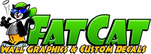 FatCat Wall Graphics Chevy HHR LS Wall Decal 3D Cartoon Car Movable Stickers Vinyl Wall Stickers for Man Cave Garage Decor Boys Room