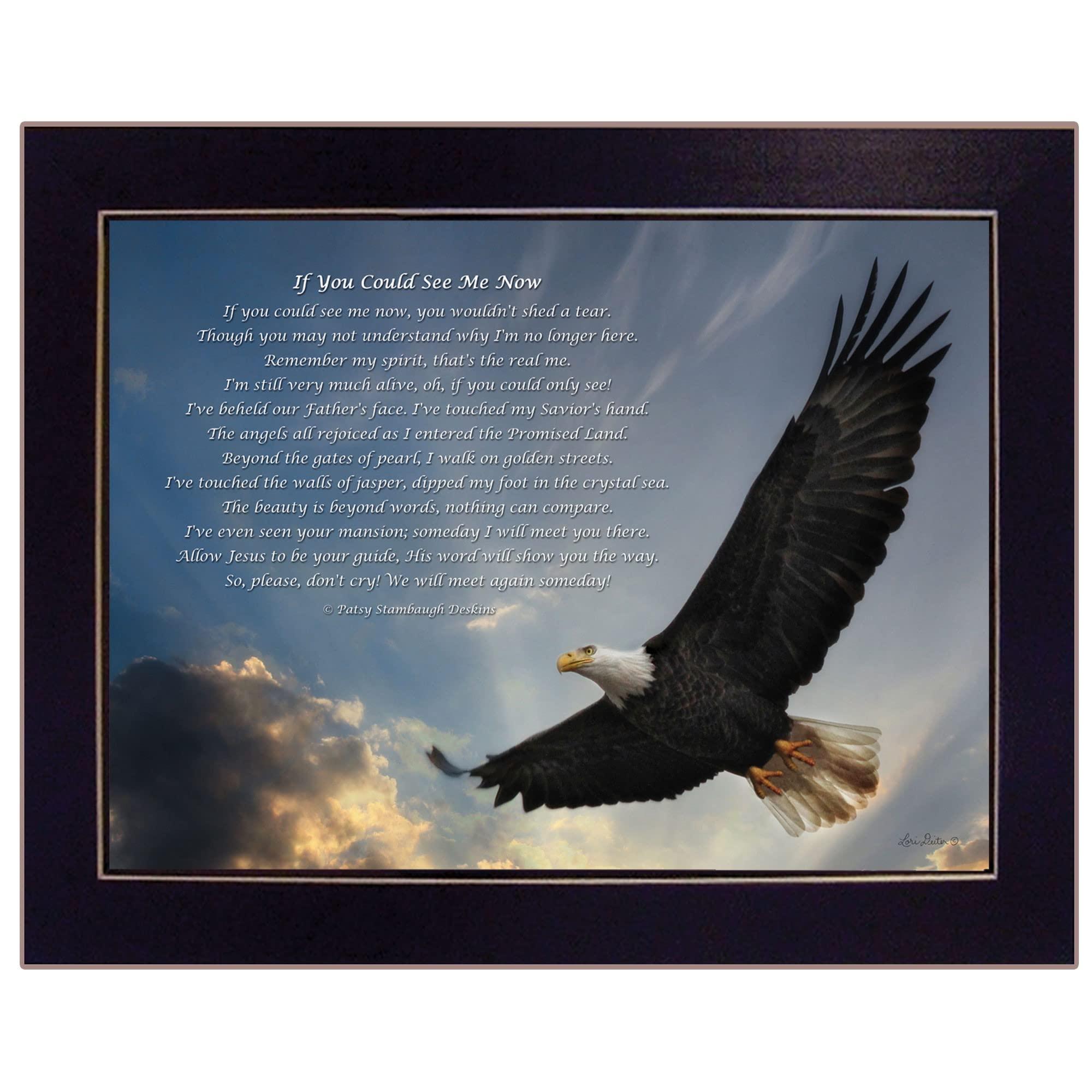 Generic If You Could See Me Now 1 Black Framed Print Wall Art