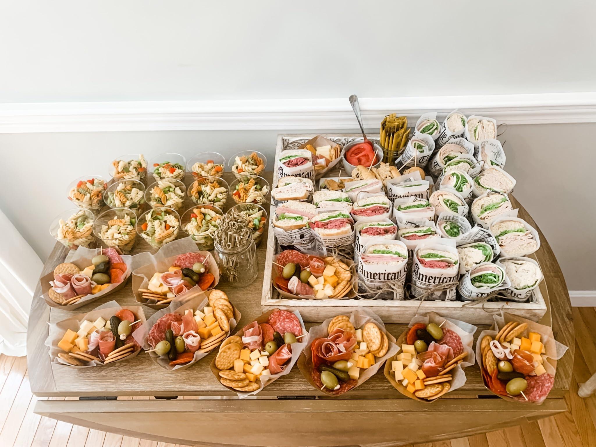 Oasis Supply Oasis Supply, Deli Paper Sheets Sandwich Wrap Paper - Food Wrapping Grease Resistant Checkered Basket Liners, 12\" x 12\" (Mexican Print, 1000 Count)