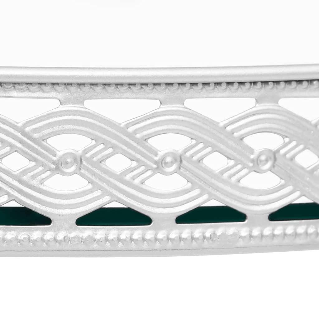 FUDUGEHMIOFWFJJ FUDUGEHMIOFWFJJ Transformer Table,extendable Dining Room Table,Expandable Table,Side Table Silver 15.7\"x15.7\"x16.1\" Glasstransforming Table,Transform Table,Transforming Furniture,