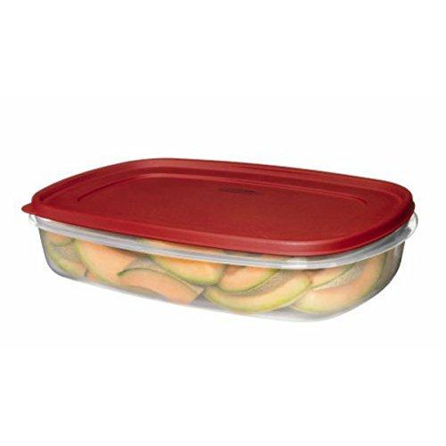 Rubbermaid Rubbermaid 1777163 24 Cup Rectangle Easy Find Lid Food Storage Container