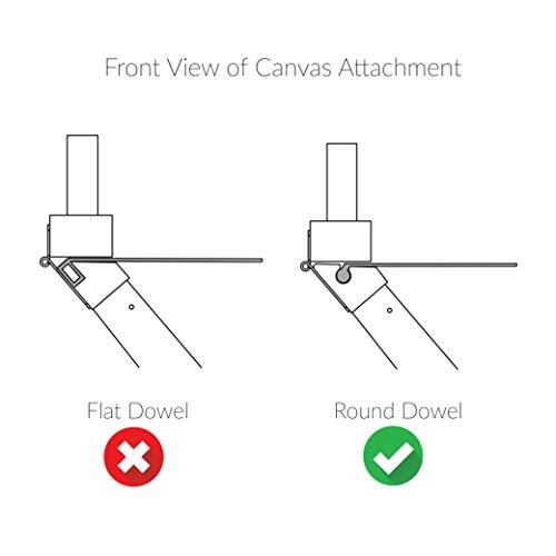 Yu Shan Casual Home Director Chair Replacement Canvas, Wheat/Natural