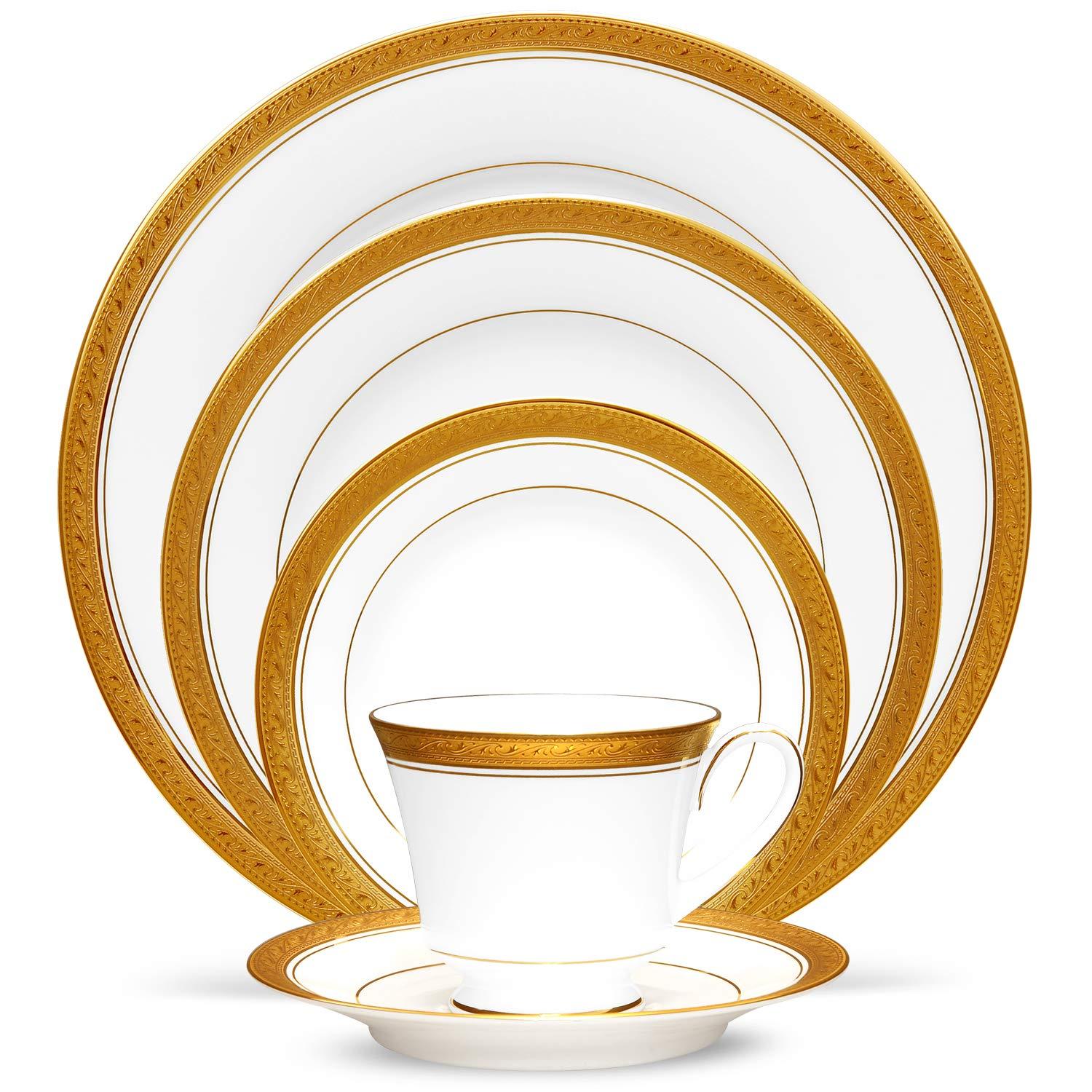 Noritake Noritake Crestwood Gold 5-Piece Place Setting