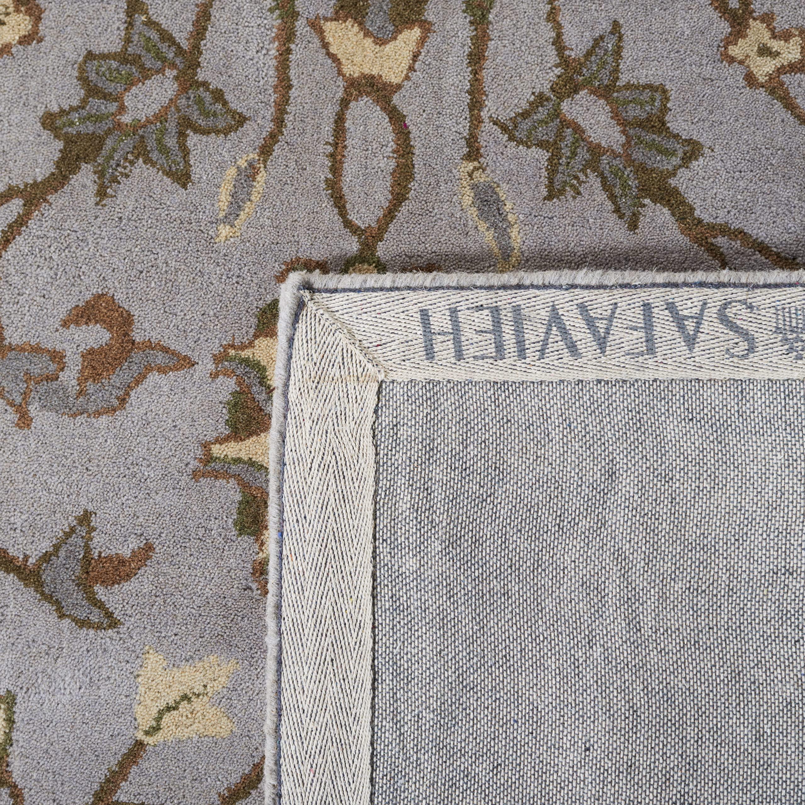 Safavieh SAFAVIEH Heritage Collection Runner Rug - 2\'3\" x 8\', Beige & Grey, Handmade Traditional Oriental Wool, Ideal for High Traffic Areas in Living Room, Bedroom (HG862A)