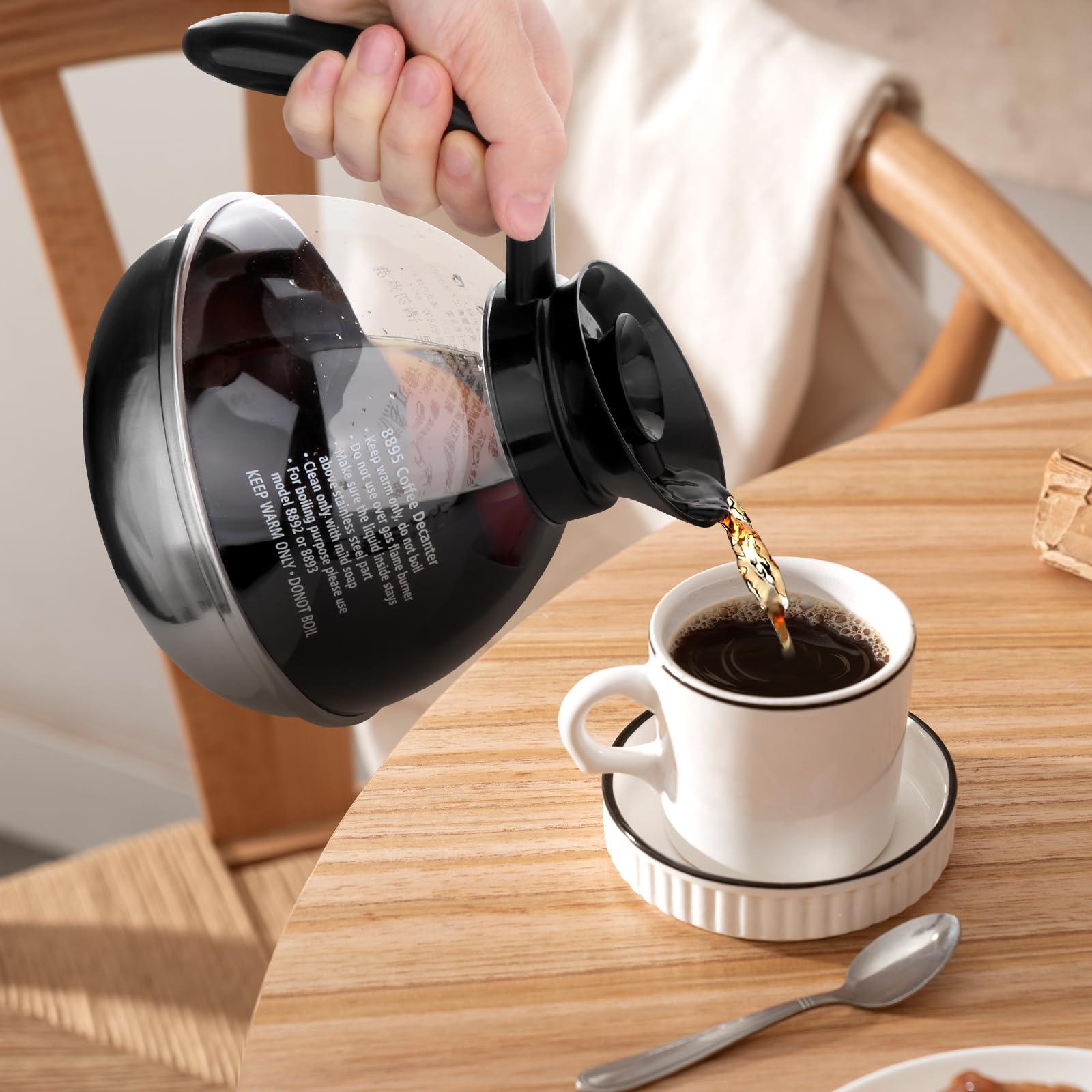 Gazechimp Coffee Decanter Pot Replacement Carafe,Coffee Carafe Coffee Kettle for Restaurant