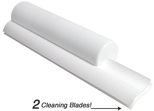 cleret Cleret Dual Bladed Classic Bath Squeegee - All White