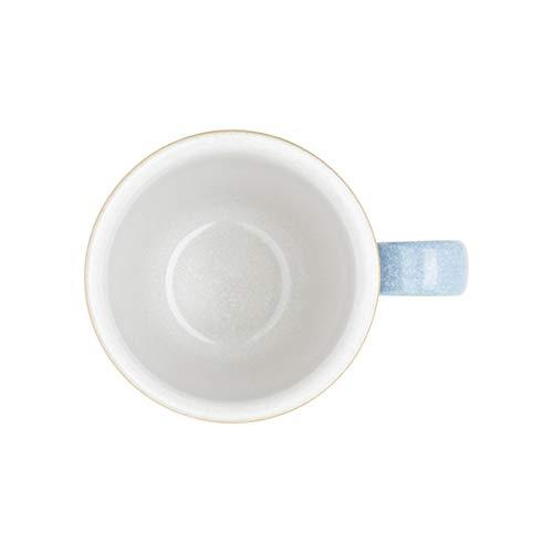 Denby Denby Dinnerware Set, Stoneware, Blue, 4 Pieces