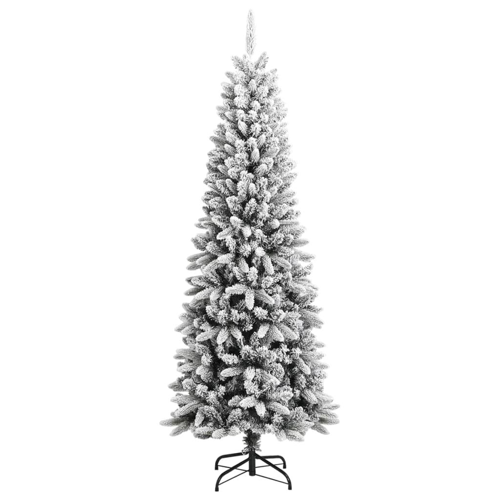 FUDUGEHMIOFWFJJ Christmas Tree,9ft Christmas Tree,9 Foot Christmas Tree pre lit,Artificial Christmas Tree with Flocked Snow 82.7" PVC&PEchristmas Tree 9ft,9ft prelit Christmas Tree,8ft Christmas Tree,