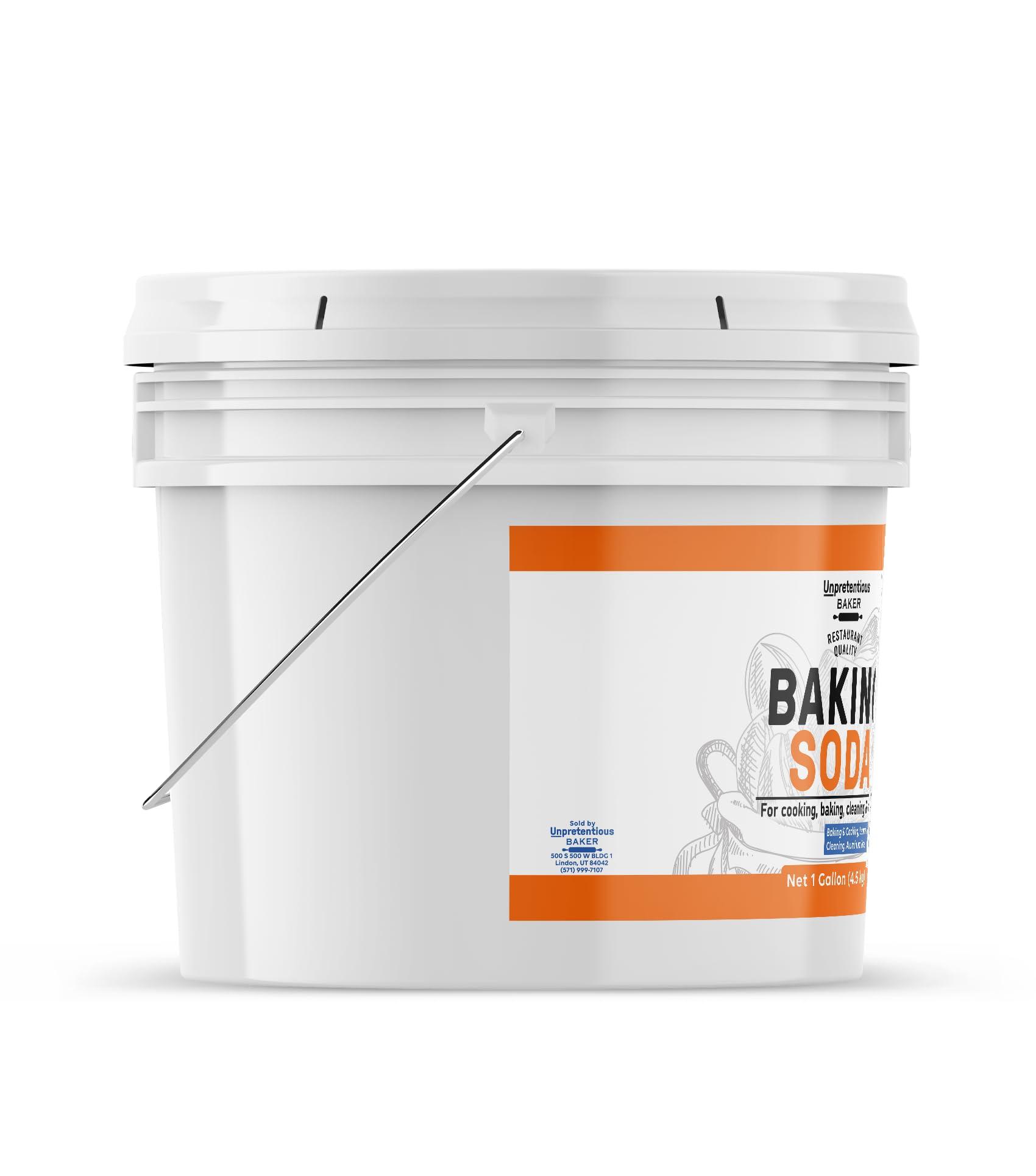 Unpretentious Unpretentious Baking Soda (1 Gallon), Aluminum Free, Cooking, Baking, Cleaning & More