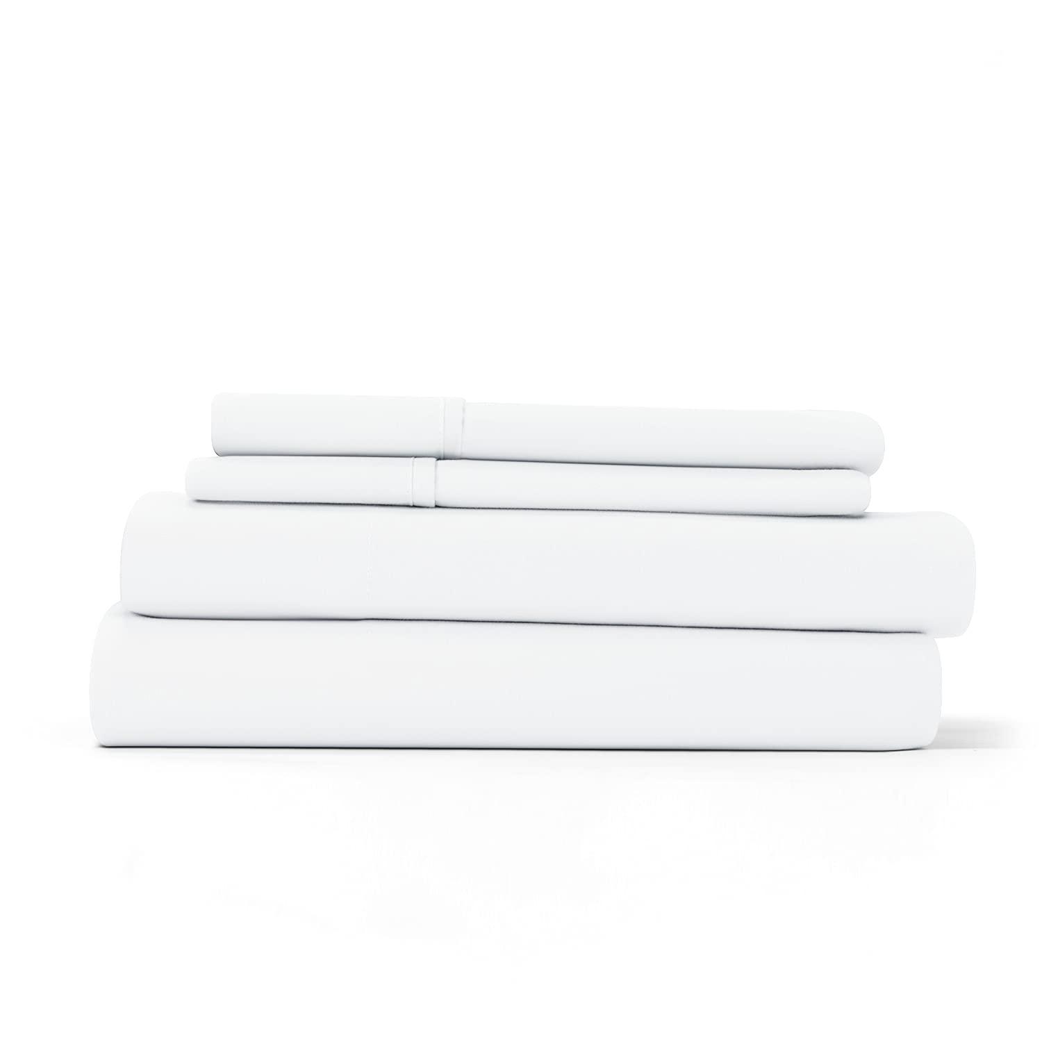 Linen Market Linen Market Comforter Set, 8 Pieces Twin in a Bag, Complete Set Includes Fitted Sheet, Pillowcases, Bed Skirt and Pillow Shams Twin Size Comforter, Chocolate