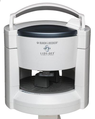 BLACK+DECKER Black+Decker JW200 Lids Off Jar Opener, White
