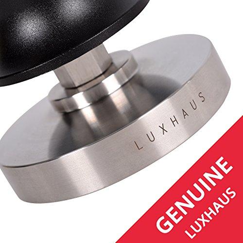 LUXHAUS LuxHaus Espresso Tamper - 53mm Calibrated Coffee Tamper for Espresso Machine with Spring Loaded 100% Flat Stainless Steel Base