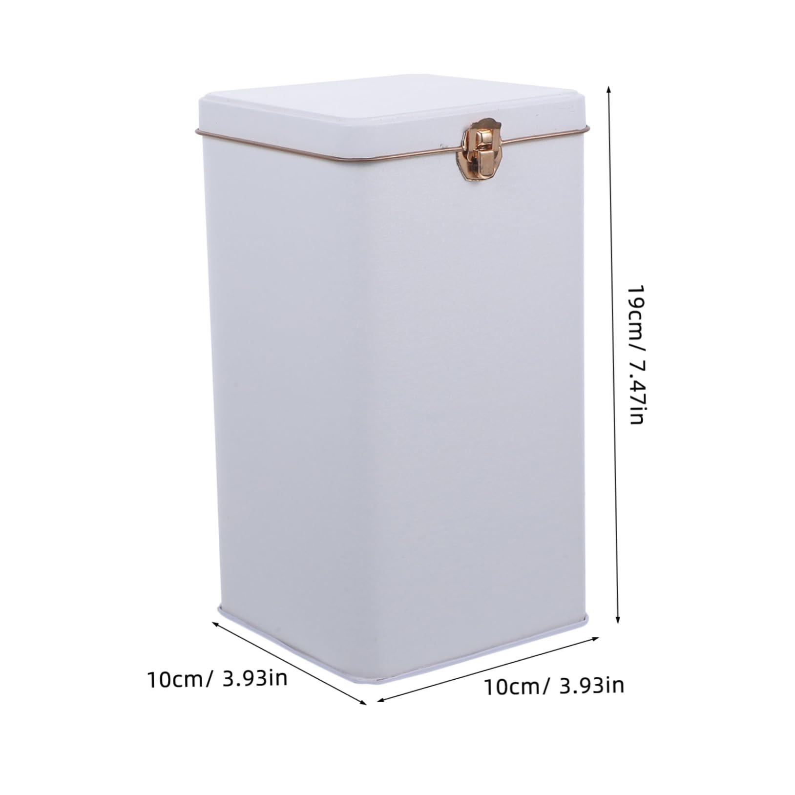 Zerodeko Tea Tea Storage Containers Tea Container Canister with Airtight Lids Tea Bag Storage Jar Food Storage Container Food Storage Jar Tea Tin Canister Tea Storage Canister