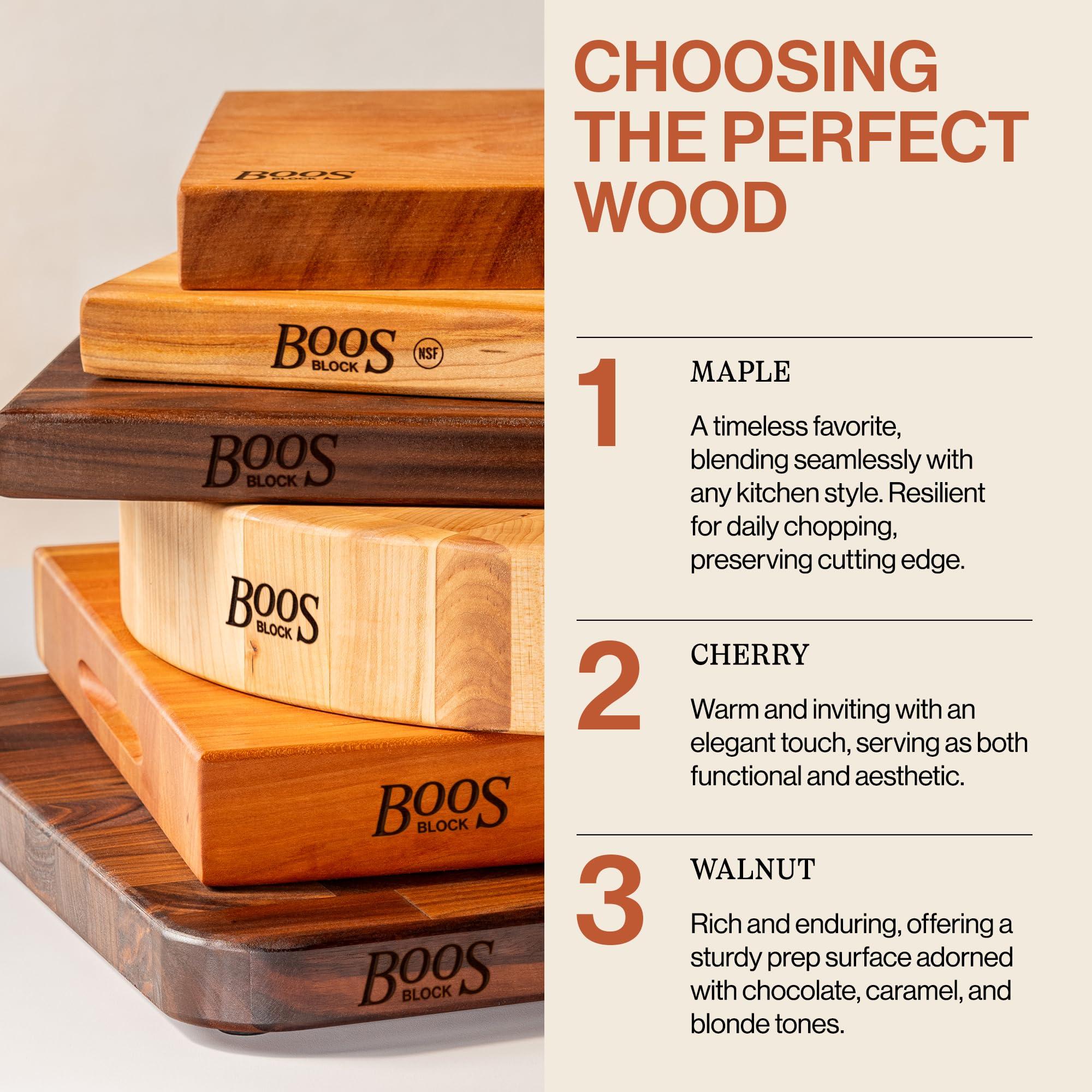 John Boos John Boos Block R-Board Reversible Wood Cutting Board, 24\"x18\"x1.5\", Walnut