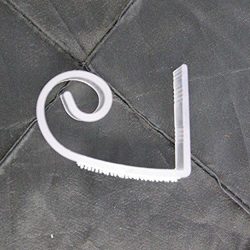 YOUR CHAIR COVERS YCC Linen - 1 3/4 inch Plastic Table Skirt Clips 30 pack