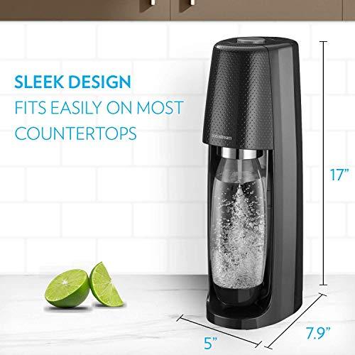 sodastream SodaStream Fizzi, Sparkling Water Maker, Black