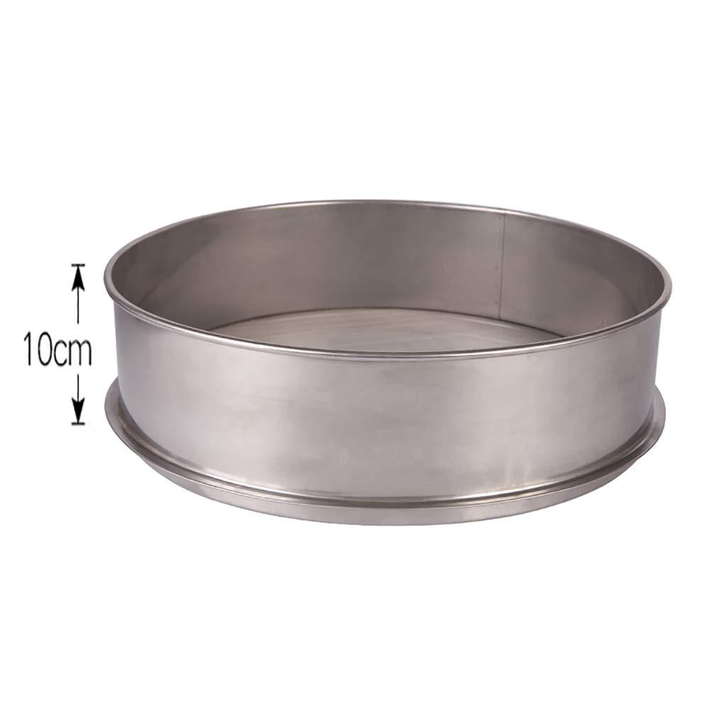 iDili Automatic Sifter Shaker Machine, Electric Vibrating Screen Powder, Screening Sifting Machine Powder Sieve Machine for Powder Particle Stainless Steel, 10cm Hight Sieve (150 Mesh)