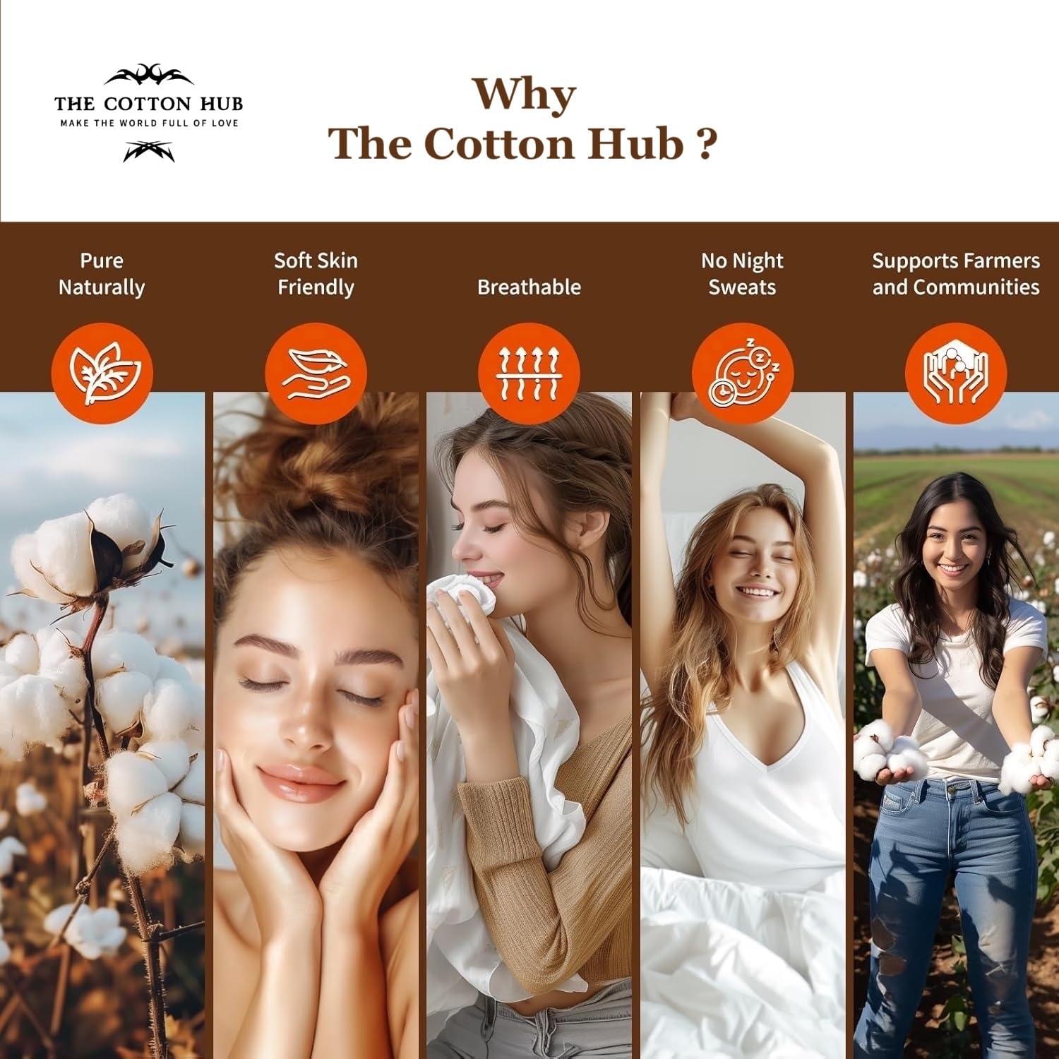 The Cotton Hub Queen Size 4-Piece Sheet Set 1000 Thread Count Luxury Certified 100% Pima Cotton Bed Sheets fits up to 7-9 inch Deep Pocket (Solid, Red)