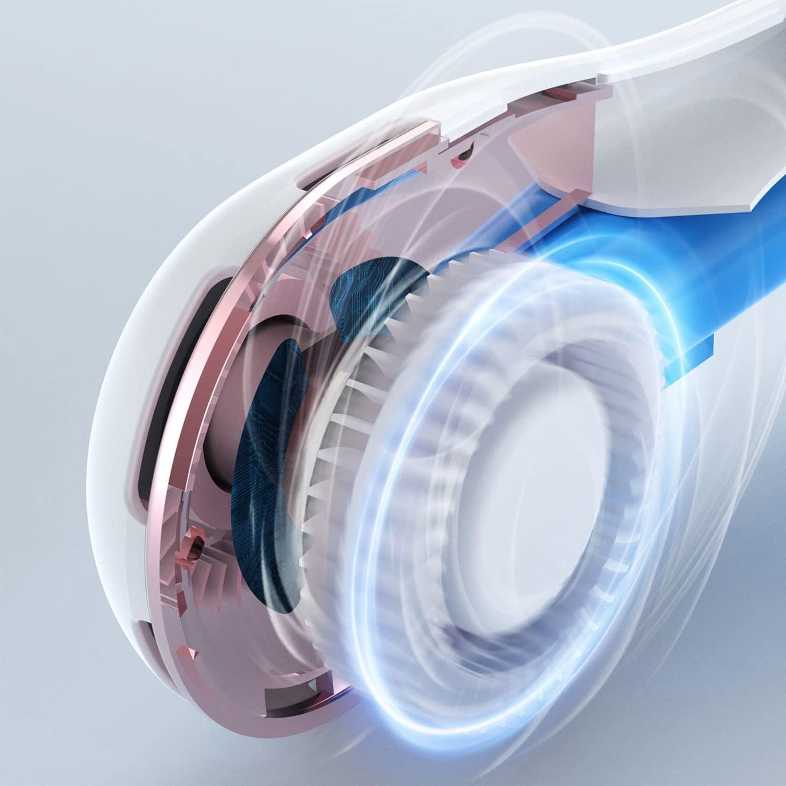 HomeLoft Basics HomeLoft Basics Graduation Gifts Cooling Neck Fan with Mister Silent Neck Fans for Work Cooling Neck Fan Headphones Cooling Fan Mister Around Neck Cooling Neck Fans for Women, Purple #2