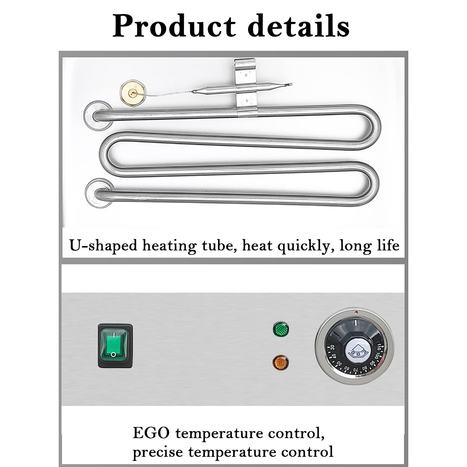 STMKB Commercial Egg Cooker, Large-capacity Egg Cooker, Hot Spring Eggs/boiled Eggs/boiled Eggs/tea Eggs, Dual-purpose Steaming and Cooking, Can Make 45-60 Eggs At a Time