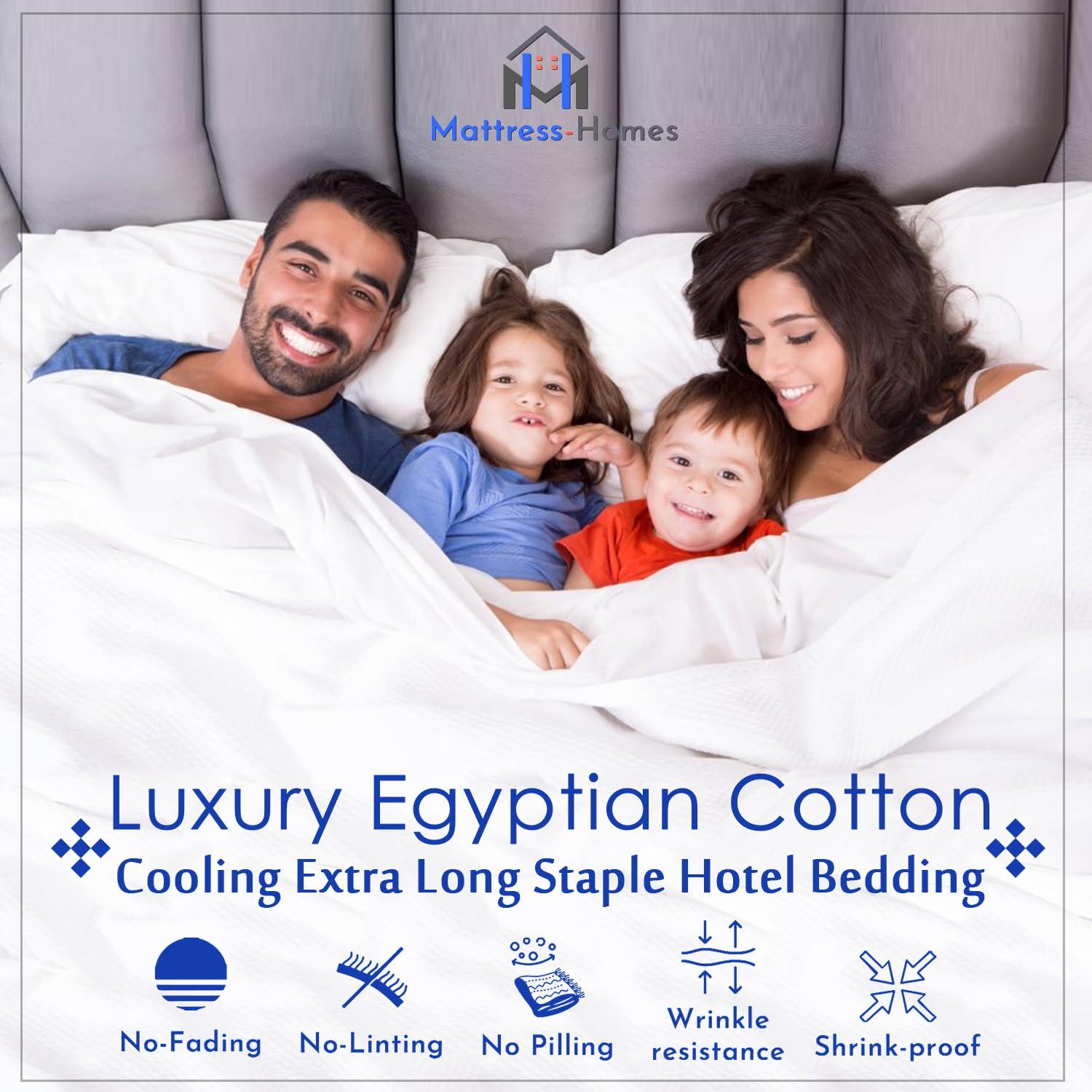 Mattress-Homes Split King Sheets for Adjustable Bed Cotton Flex Top King Sheets Sets for Adjustable Bed,Split King Sheets for Sleep Number Beds,Top Split King Sheets,Split King Sheets 34\" 4 Pcs 16\"Deep Taupe Solid