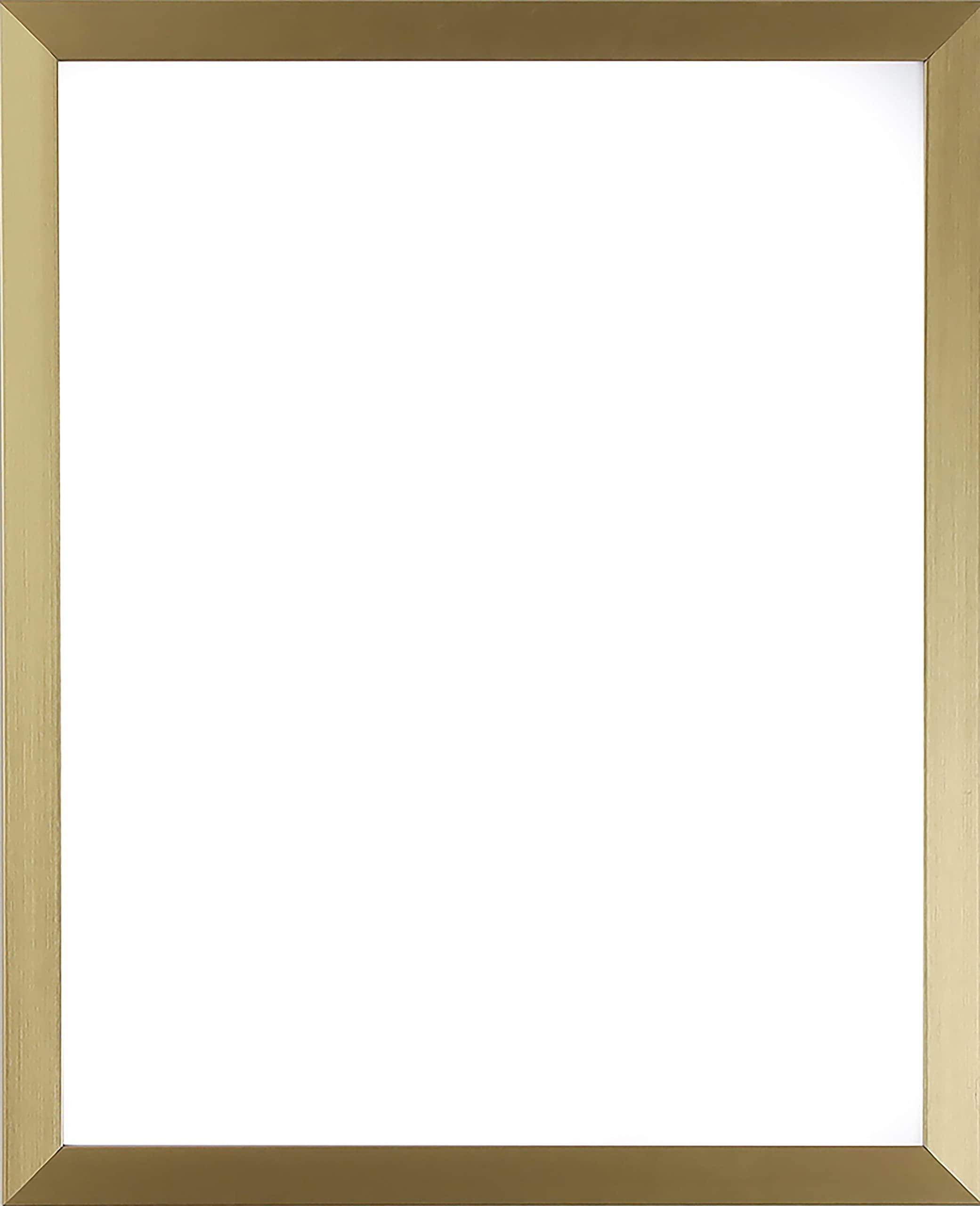 WHOLESALE ARTS AND FRAMES 1-1/8\" Polystyrene Modern 18x36 Picture Frame Gold 313VI, Made in USA 18x36 Poster Frame, 18x36 Ornate Frame for Oil Painting, 18x36 Canvas Frame, 18x36 Frames Gold