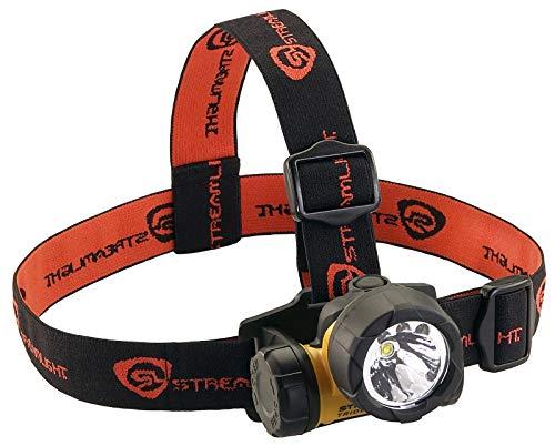 Streamlight Streamlight 61025 Trident 85-Lumen HAZ-LO Class 1 Division 1 Safety-Rated White LED Headlamp, Yellow