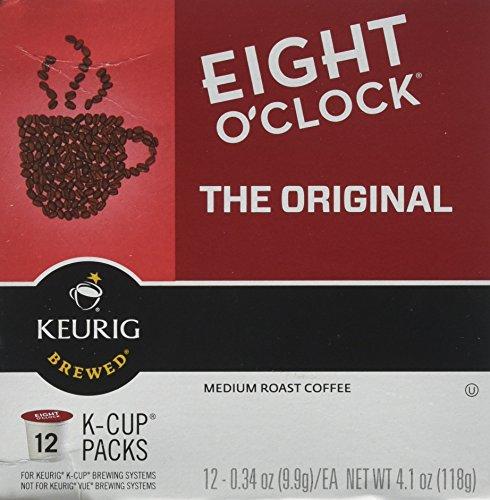 Eight O'Clock Coffee Eight O'Clock Coffee - K Cups 12ct (pack of 4) ORIGINAL,12-0.34oz, net wt 4.1oz