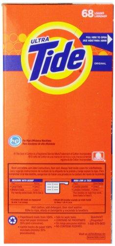 Tide Tide Original HE Turbo Powder Laundry Detergent, 68 Loads, 95 Oz