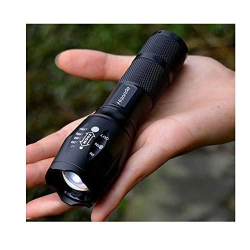Hisonde Military Grade Tactical 5 Mode High Lumens Waterproof LED Flashlight,3-Pack