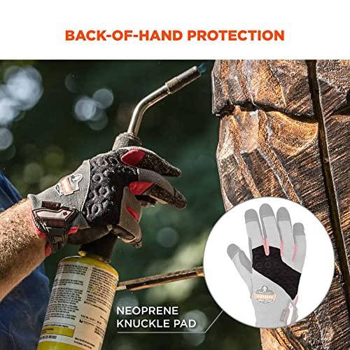 Ergodyne Ergodyne ProFlex 710CR Cut Resistant Work Gloves, Level 4, CR Protection on Palm Gray, Medium