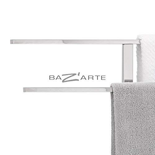 Blomus Blomus Floor Standing Towel Rack Stand, Polished Stainless Steel