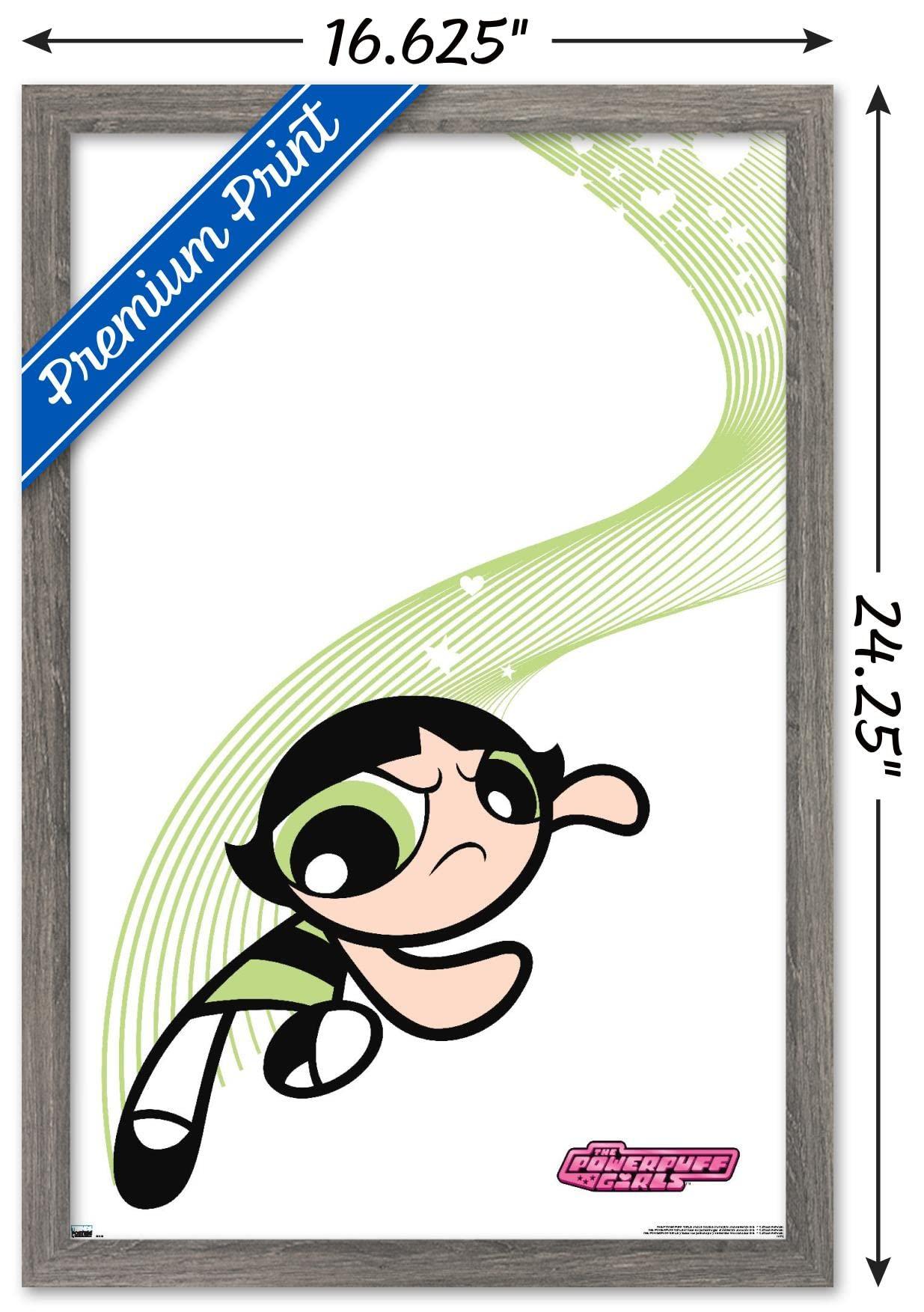 Trends International Trends International The Powerpuff Girls - Buttercup Heart Lines Wall Poster