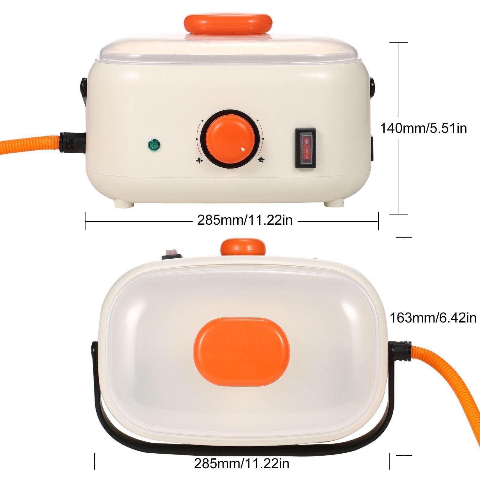 HEAXIY 2500W High Temperature Steam Cleaner with 3 Brush Heads, Handheld Household Cleaning Machine, Suitable for Kitchen Furniture Bathroom Car