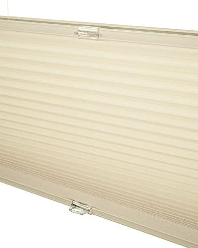 CHICOLOGY CHICOLOGY Cellular Shades, Top Down Bottom Up Shades, Blinds for Windows, Window Shades for Home, Door Blinds, Window Coverings, Cellular Blinds,Ecru - Light Filtering, 29" W x 72" H