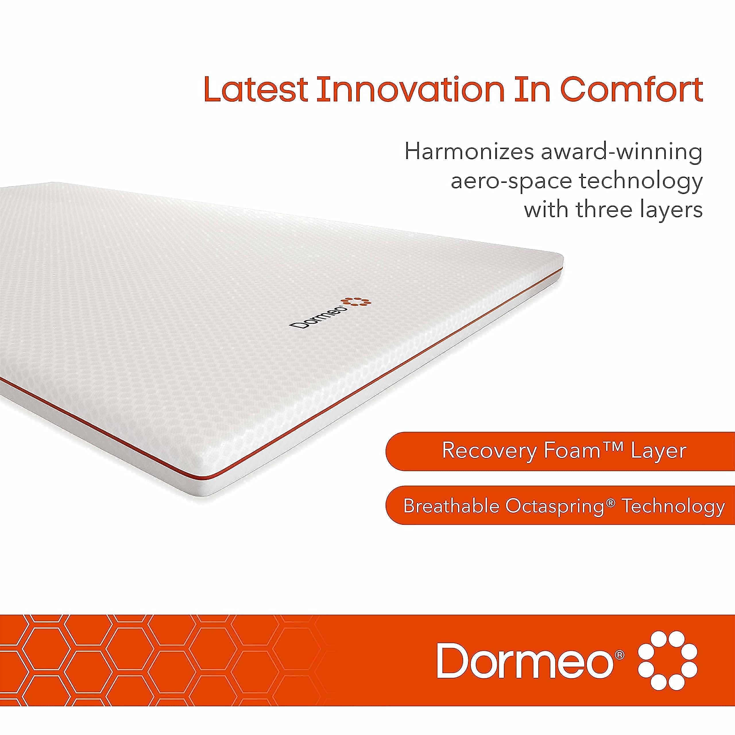 Dormeo The Premium Mattress Topper by Dormeo (King) and True Evolution Pillow Bundle